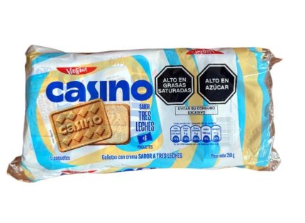 Galletas Tres Leches Casino – Pack 6 x 43g